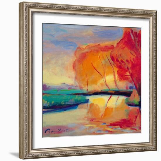 River Reflections-Gerry Baptist-Framed Giclee Print