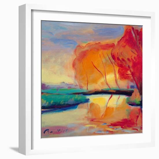 River Reflections-Gerry Baptist-Framed Giclee Print