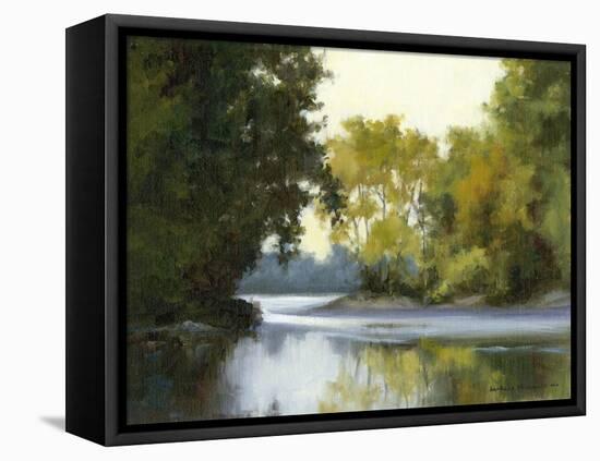 River Reflections-Barbara Chenault-Framed Stretched Canvas