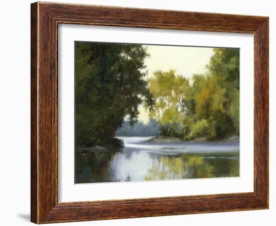 River Reflections-Barbara Chenault-Framed Art Print