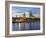 River Rhine, and Cathedral (Dom), Cologne (Koln), North Rhine Westphalia, Germany-Gavin Hellier-Framed Photographic Print