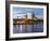 River Rhine, and Cathedral (Dom), Cologne (Koln), North Rhine Westphalia, Germany-Gavin Hellier-Framed Photographic Print