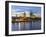 River Rhine, and Cathedral (Dom), Cologne (Koln), North Rhine Westphalia, Germany-Gavin Hellier-Framed Photographic Print