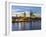 River Rhine, and Cathedral (Dom), Cologne (Koln), North Rhine Westphalia, Germany-Gavin Hellier-Framed Photographic Print