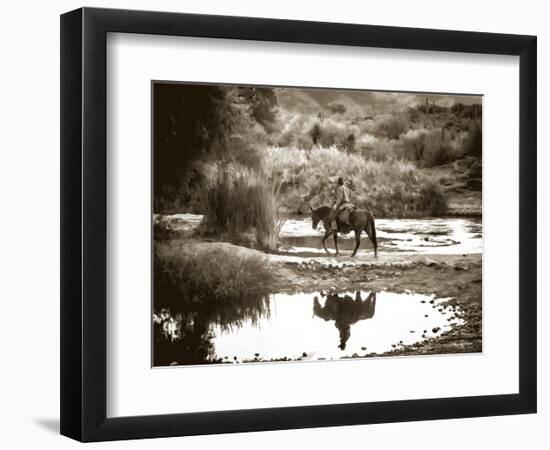 River Ride-Barry Hart-Framed Art Print