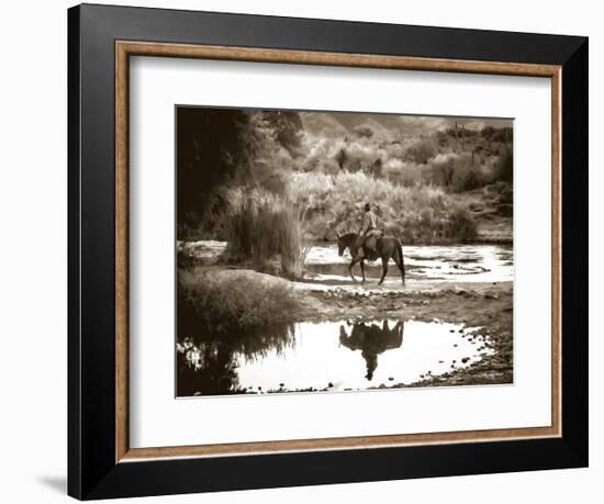 River Ride-Barry Hart-Framed Art Print