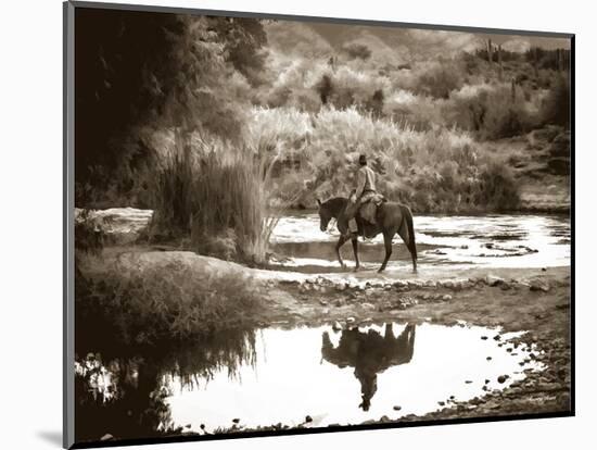 River Ride-Barry Hart-Mounted Art Print