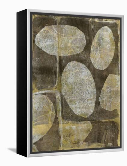 River Rock I-Jennifer Goldberger-Framed Stretched Canvas