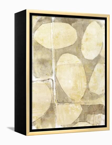 River Rock V-Jennifer Goldberger-Framed Stretched Canvas