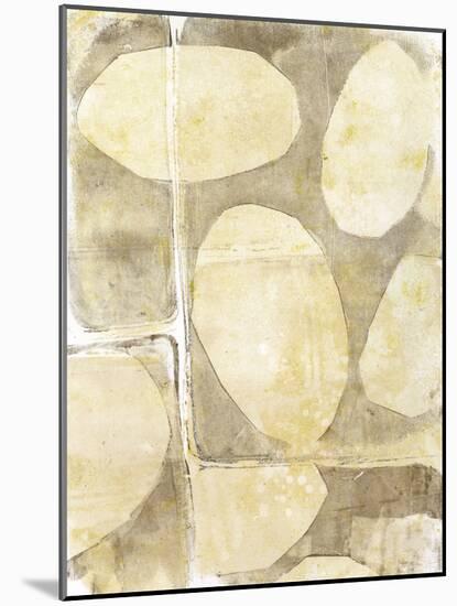 River Rock V-Jennifer Goldberger-Mounted Art Print