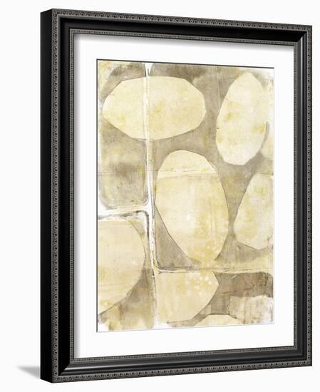 River Rock V-Jennifer Goldberger-Framed Art Print