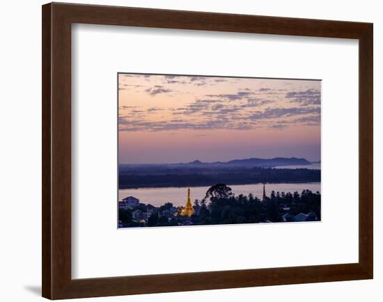 River Salouen (Thanlwin) from View Point, Mawlamyine (Moulmein), Myanmar (Burma), Asia-Nathalie Cuvelier-Framed Photographic Print