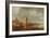 River Scene with a View of Dordrecht (Oil on Panel)-Aelbert Cuyp-Framed Giclee Print