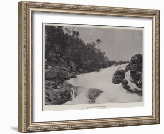 River Scenery in Madagascar-null-Framed Giclee Print