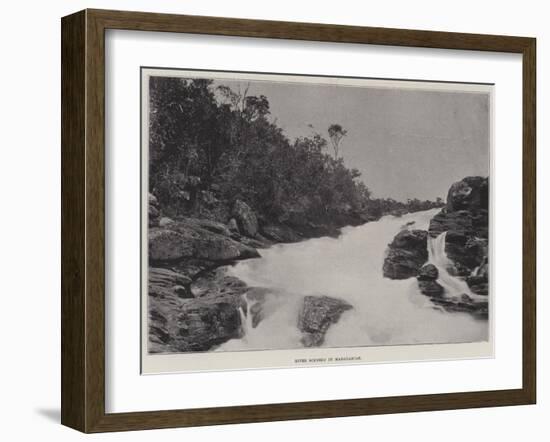 River Scenery in Madagascar-null-Framed Giclee Print