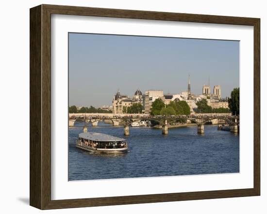 River Seine and Ile De La Cite, Paris, France, Europe-Pitamitz Sergio-Framed Photographic Print