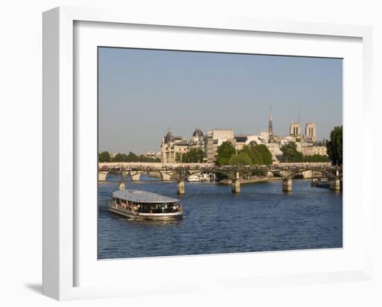 River Seine and Ile De La Cite, Paris, France, Europe-Pitamitz Sergio-Framed Photographic Print