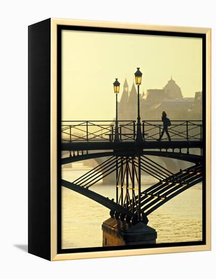 River Seine, Paris, France-Jon Arnold-Framed Premier Image Canvas