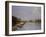 River Seine, Paris (Oil on Canvas)-Antoine Vollon-Framed Giclee Print