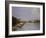 River Seine, Paris (Oil on Canvas)-Antoine Vollon-Framed Giclee Print