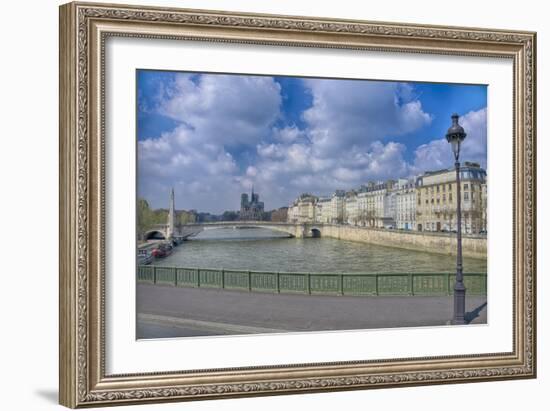 River Seine-Cora Niele-Framed Giclee Print