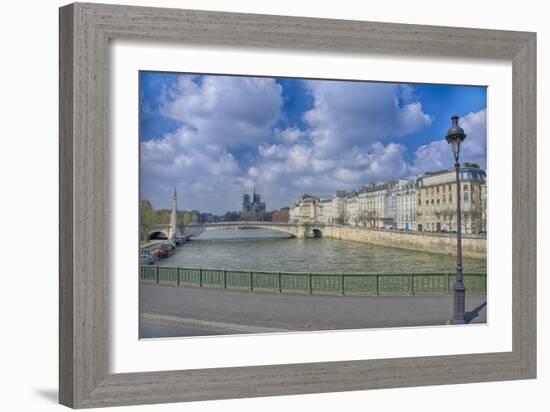 River Seine-Cora Niele-Framed Giclee Print