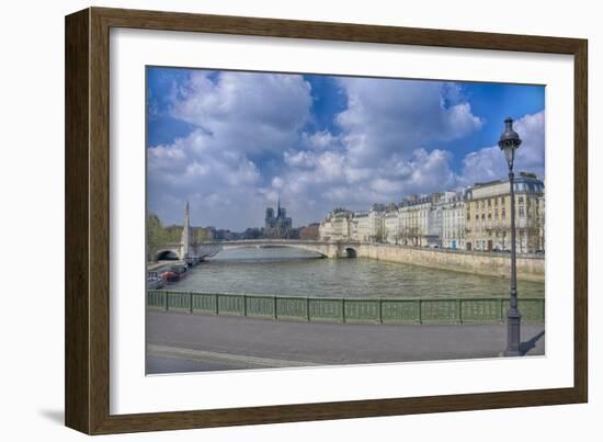 River Seine-Cora Niele-Framed Giclee Print