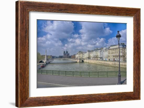 River Seine-Cora Niele-Framed Giclee Print