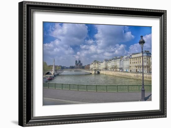 River Seine-Cora Niele-Framed Giclee Print