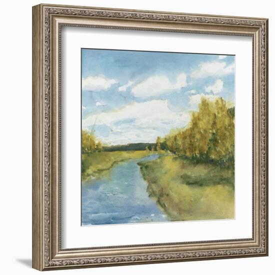 River Sketch I-Megan Meagher-Framed Art Print