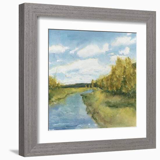 River Sketch I-Megan Meagher-Framed Art Print