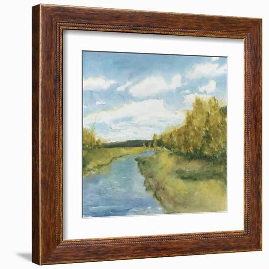 River Sketch I-Megan Meagher-Framed Art Print