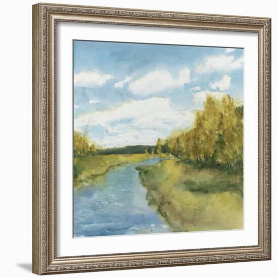 River Sketch I-Megan Meagher-Framed Art Print