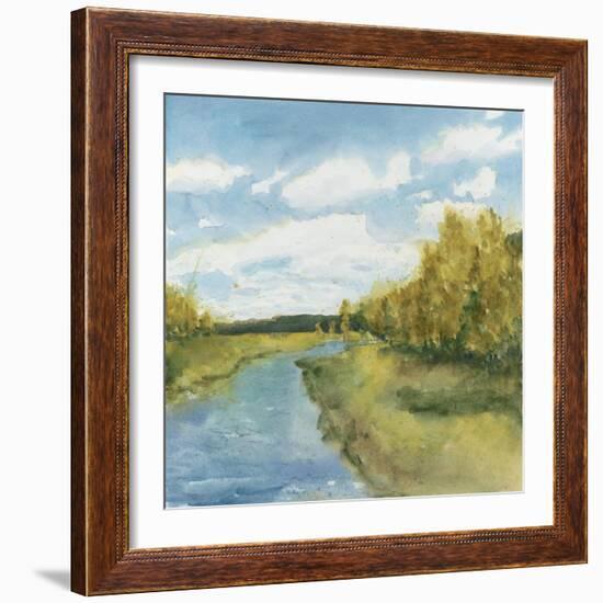 River Sketch I-Megan Meagher-Framed Art Print