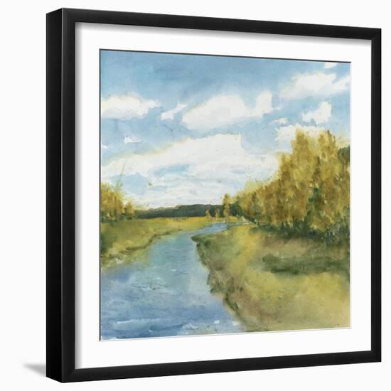 River Sketch I-Megan Meagher-Framed Art Print