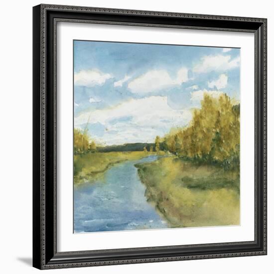 River Sketch I-Megan Meagher-Framed Art Print