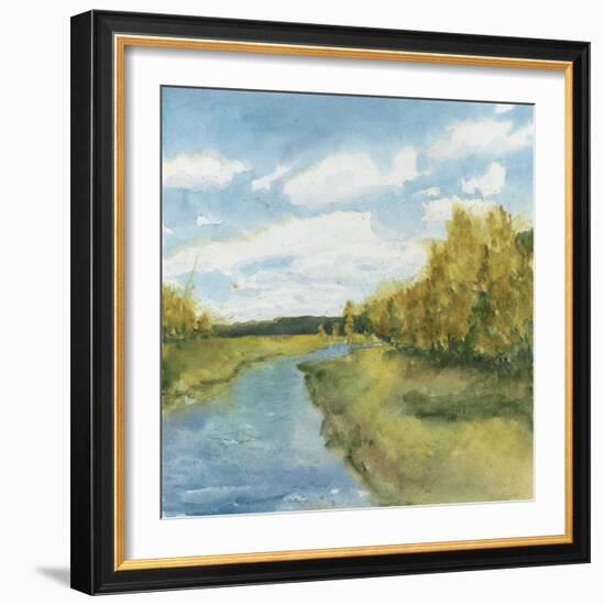 River Sketch I-Megan Meagher-Framed Art Print