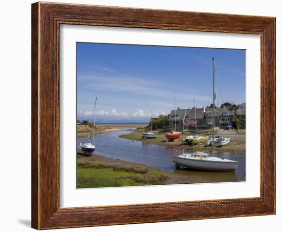 River Soch Estuary, Abersoch, St.Tudwals Road, Llyn Peninsula, Gwynedd, North Wales, Wales, UK-Neale Clarke-Framed Photographic Print