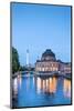 River Spree, Bode Museum and TV tower, Museum Island, Berlin, Germany-Sabine Lubenow-Mounted Photographic Print