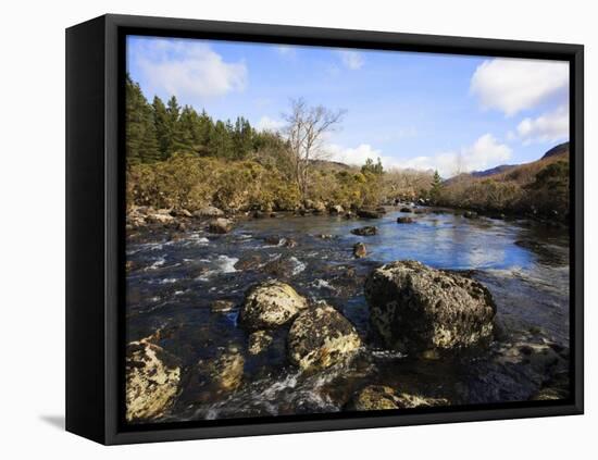 River Strontian, Strontian, Argyll, Scotland, United Kingdom, Europe-Toon Ann & Steve-Framed Premier Image Canvas