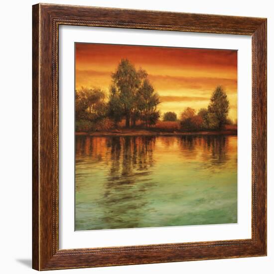 River Sunset I-Neil Thomas-Framed Art Print