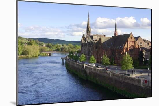 River Tay and Perth, Scotland-Peter Thompson-Mounted Photographic Print