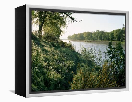 River Tay at Caputh Bridge, Tayside, Scotland, United Kingdom-Adam Woolfitt-Framed Premier Image Canvas