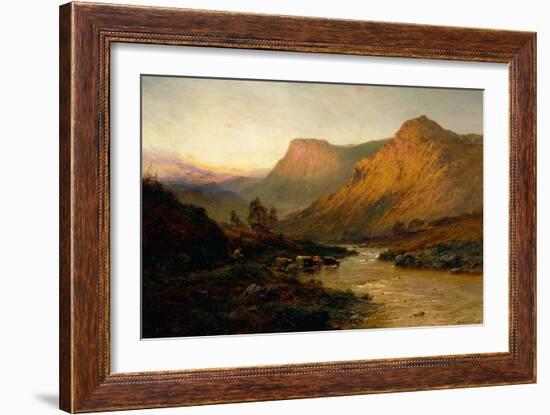 River Tay-Alfred de Breanski-Framed Giclee Print