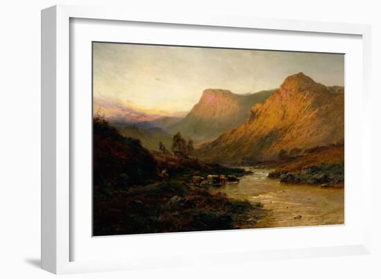 River Tay-Alfred de Breanski-Framed Giclee Print