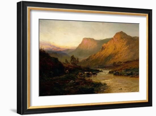 River Tay-Alfred de Breanski-Framed Giclee Print