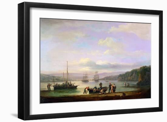 River Teign, Devon-Thomas Luny-Framed Giclee Print