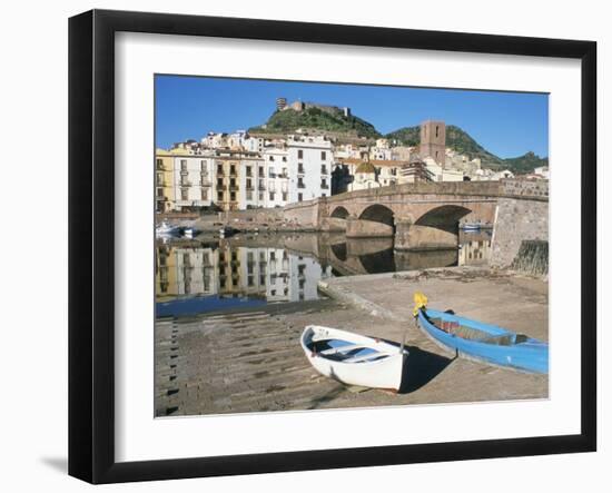 River Temo, Bosa, Nuoro Province, Sardinia, Italy-Ken Gillham-Framed Photographic Print