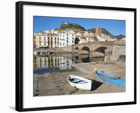 River Temo, Bosa, Nuoro Province, Sardinia, Italy-Ken Gillham-Framed Photographic Print