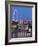 River Thames, Hungerford Bridge, Westminster Palace, London Eye, Big Ben-Rainer Mirau-Framed Photographic Print